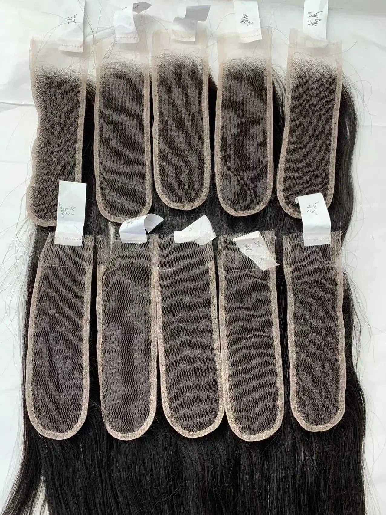 Raw Virgin Cuticle Aligned Natural color Free Part 2x6 2*6 deep part hd lace Closure with Baby Hair