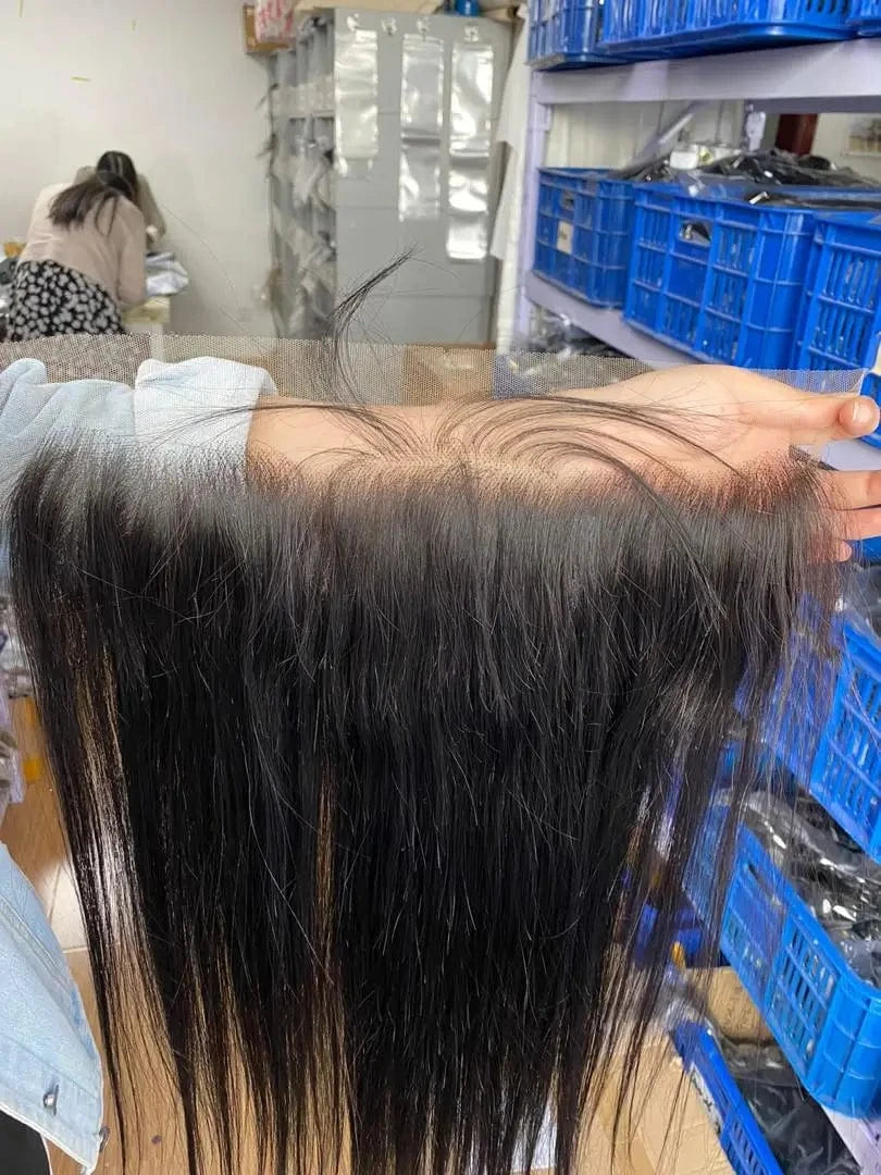 Ready to ship Mink Brazilian Virgin Hair Cuticle Aligned Hair Body Wave 13*4 HD Lace Closure