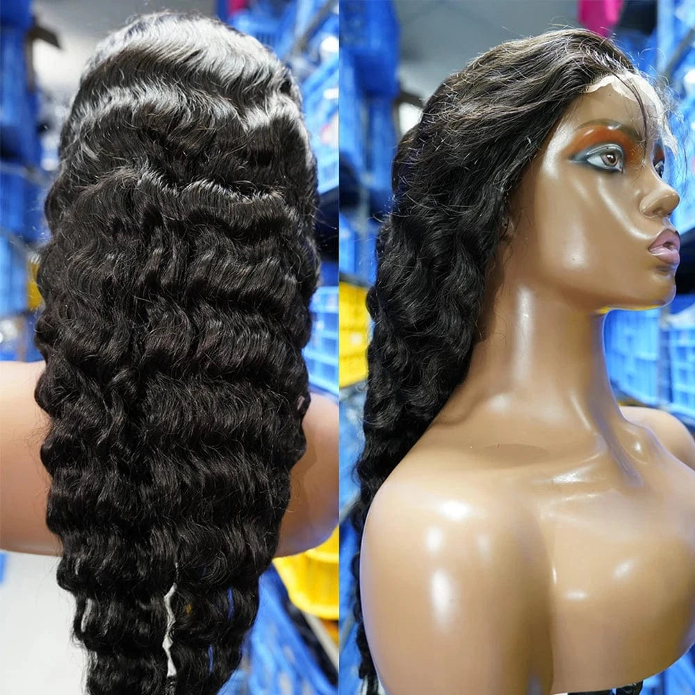 Ready To Ship Stock Pre Plucked Lace Wig, Glueless Humanhair 5x5 Hd Lace Closure Wig Human Hair