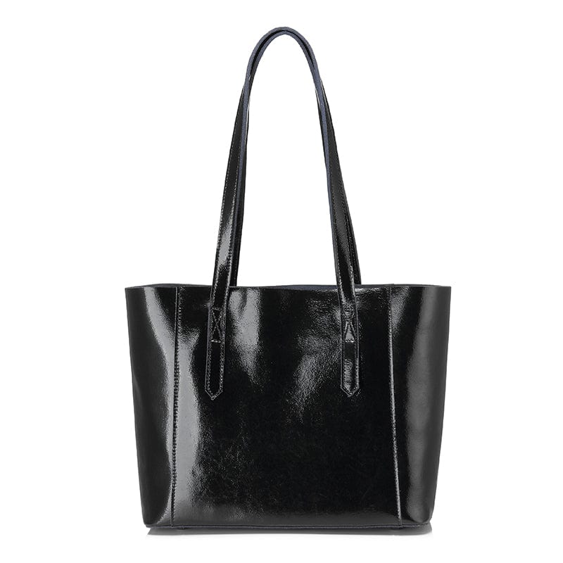 REALER Factory wholesale OEM real leather shoulder crossbody bag fashion casual Oil wax genuine leather tote bags women hand bag