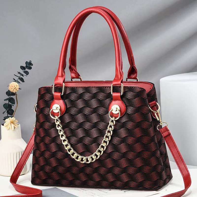 Red New toe bags for womens woman office bags medium tote bag
