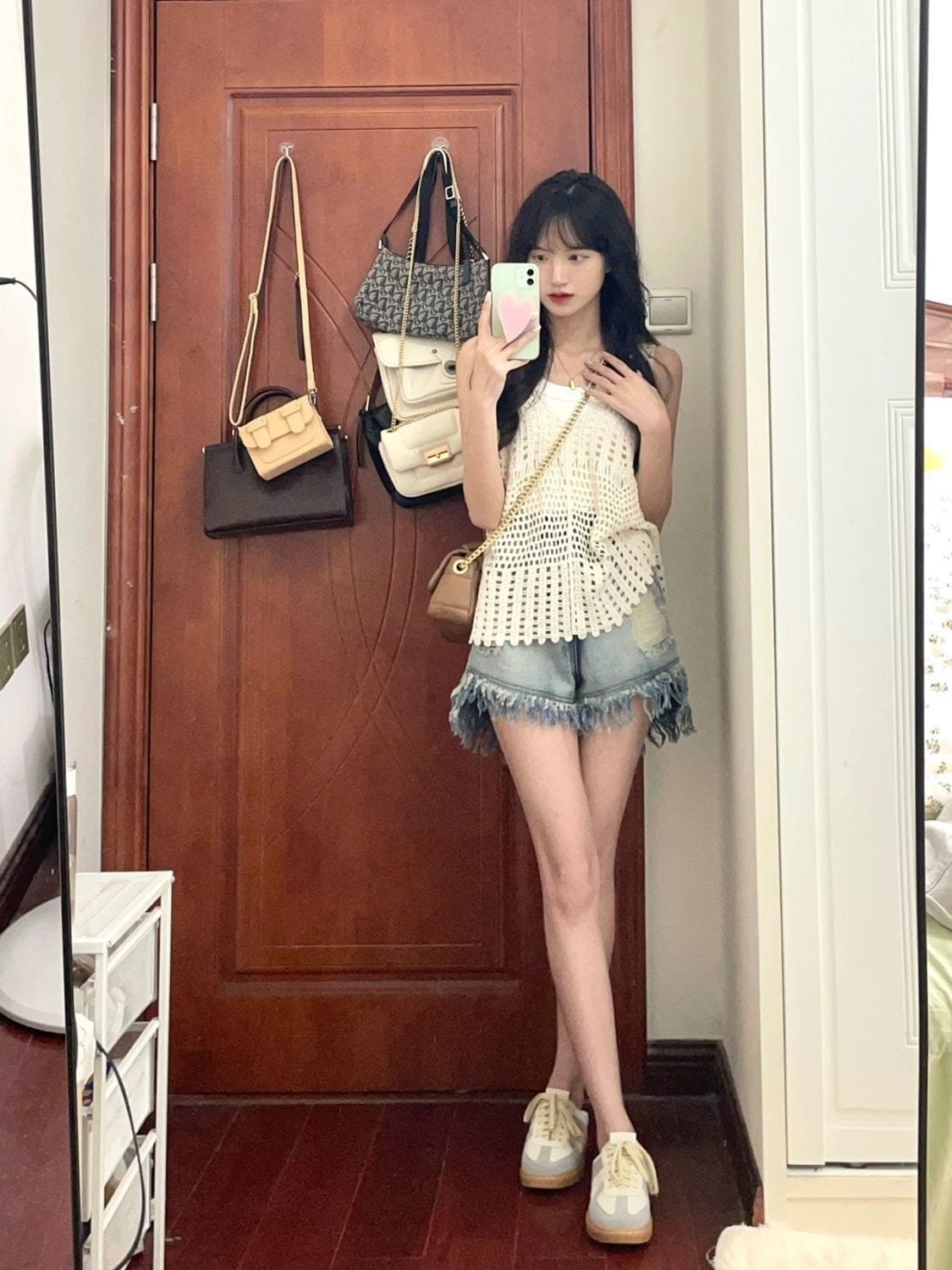 RedHK Custom High Quality New Arrives China Factory Handmade Multi-color Woman Crochet Lady Top Crochet Women Top