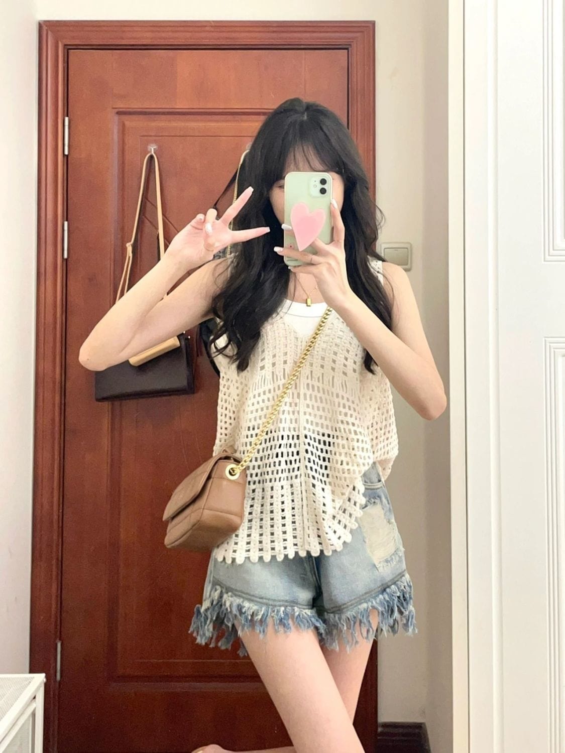 RedHK Custom High Quality New Arrives China Factory Handmade Multi-color Woman Crochet Lady Top Crochet Women Top