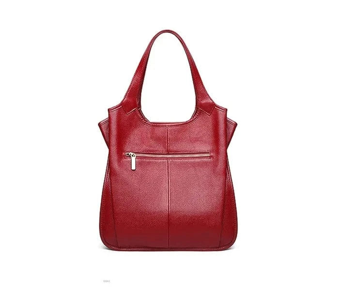 Retail top grain tote bag ladies bag woman genuine leather handbags