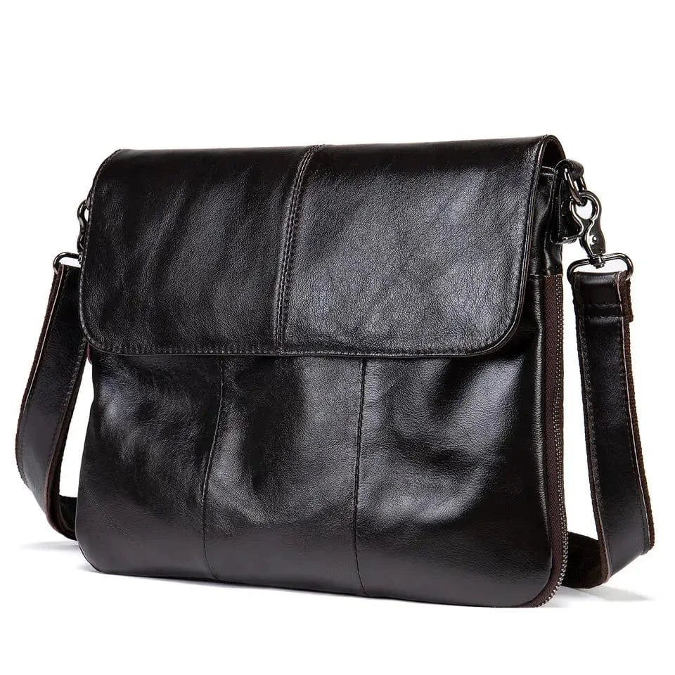 Retro Leather Mens Customized Fashion New Shoulder Messenger Crossbody Bag