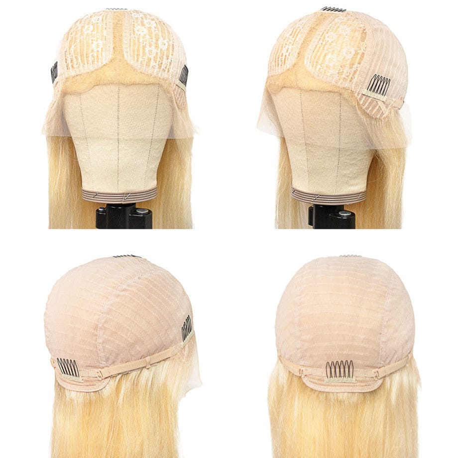 Ross Pretty 613 Blonde HD Full Lace Wigs Raw Virgin Human Hair Lace Front Wig for Black Women Peruvian 360 Lace Closure Frontal