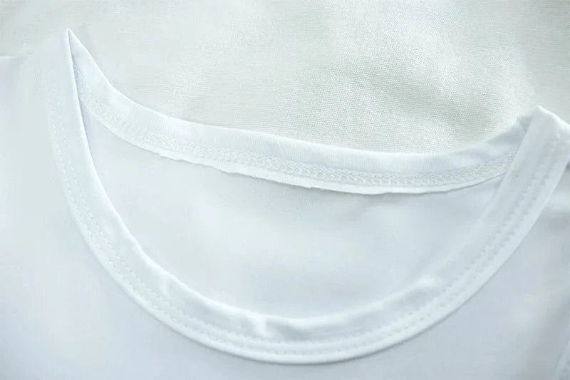 Round Neck Cartoon Print Sleeveless Short Tank Top Half Skirt Set women 2 piece matching pant set