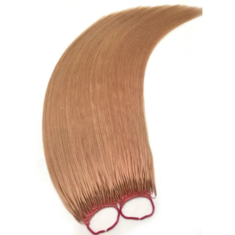 Russian Virgin Human Double Drawn Remy Hair Extensions 12a grade double line tip hair prebonded hair