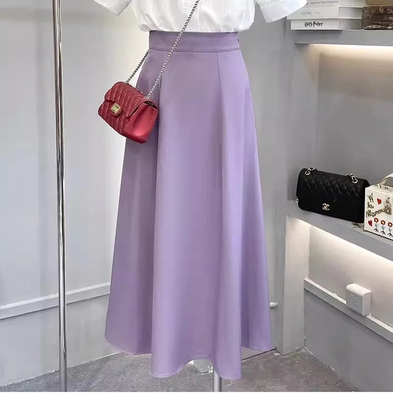 S / 1 S-XL Professional commuting A-line skirt Women's Autumn New High Waist Suit Skirt