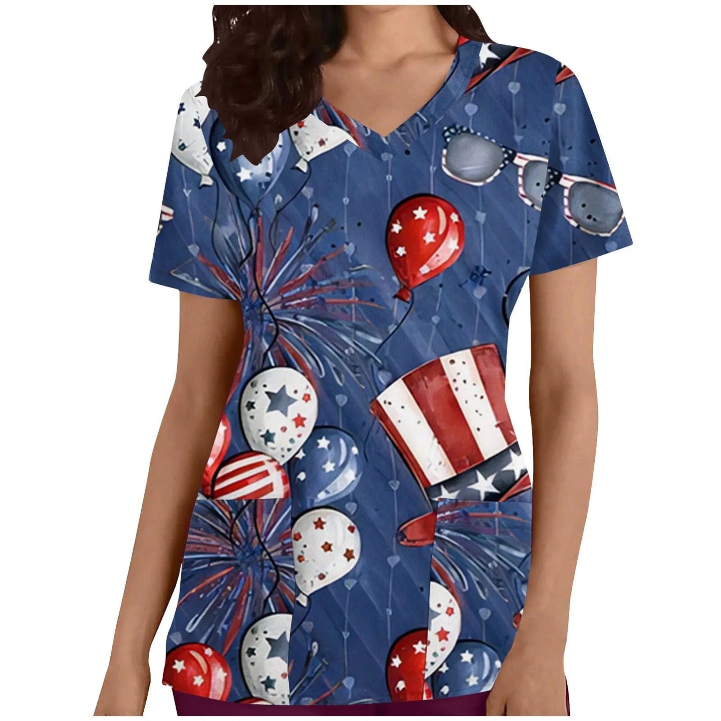 S / 13 2023 new style fashion Custom Nurse Scrub Top doctor Nursing Scrubs Uniform Long Sleeves Scrubs printed Tops