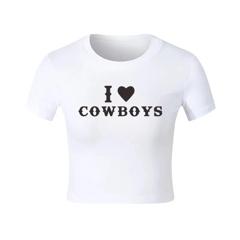 S / 23TP121202 27 / 100% Cotton CUTENOVA 23TP121202 Letter Printed Y2K  Fashion 100% Cotton Girls Short Sleeve Streetwear Crop Top T Shirt Women 2024