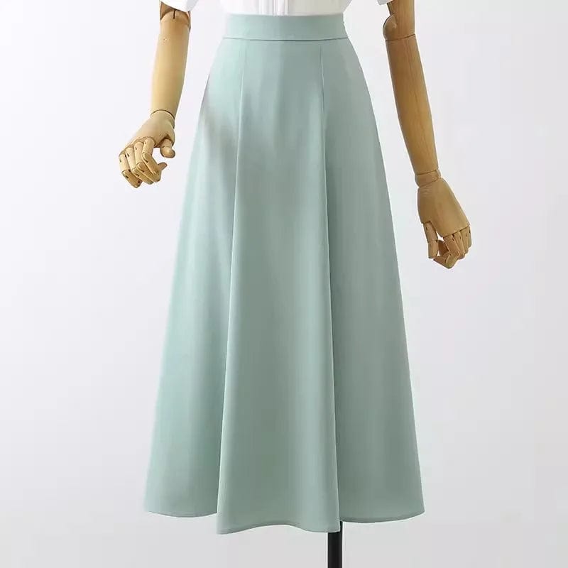 S / 3 S-XL Professional commuting A-line skirt Women's Autumn New High Waist Suit Skirt