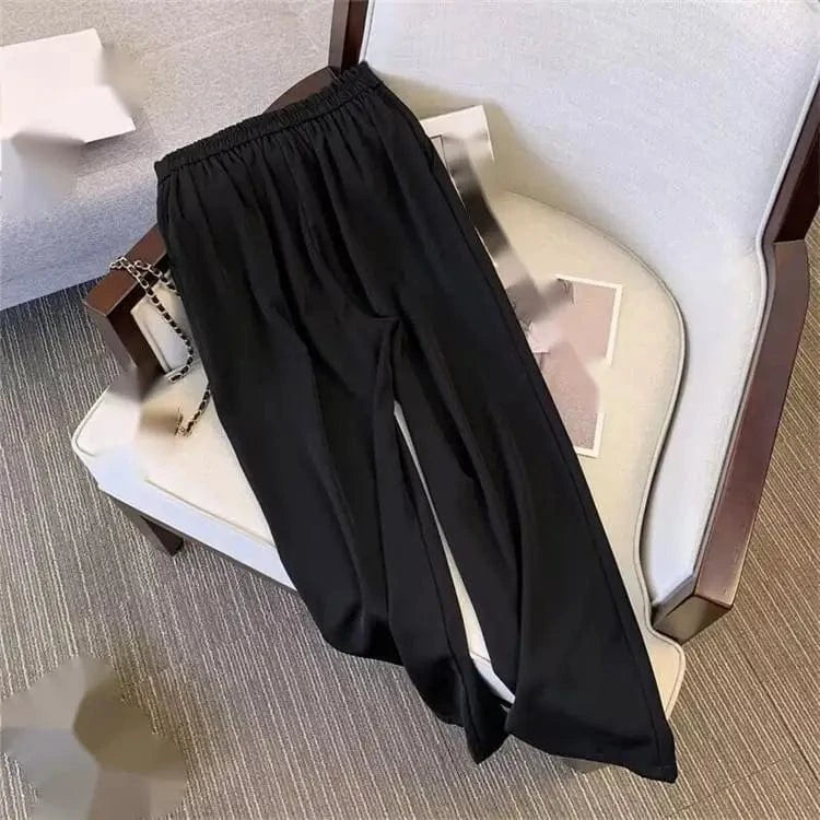 S-3XL New Goddess Style Suit Set Spring and Autumn Popular Korean Version Advanced and Lazy Style Casual Versatile Set