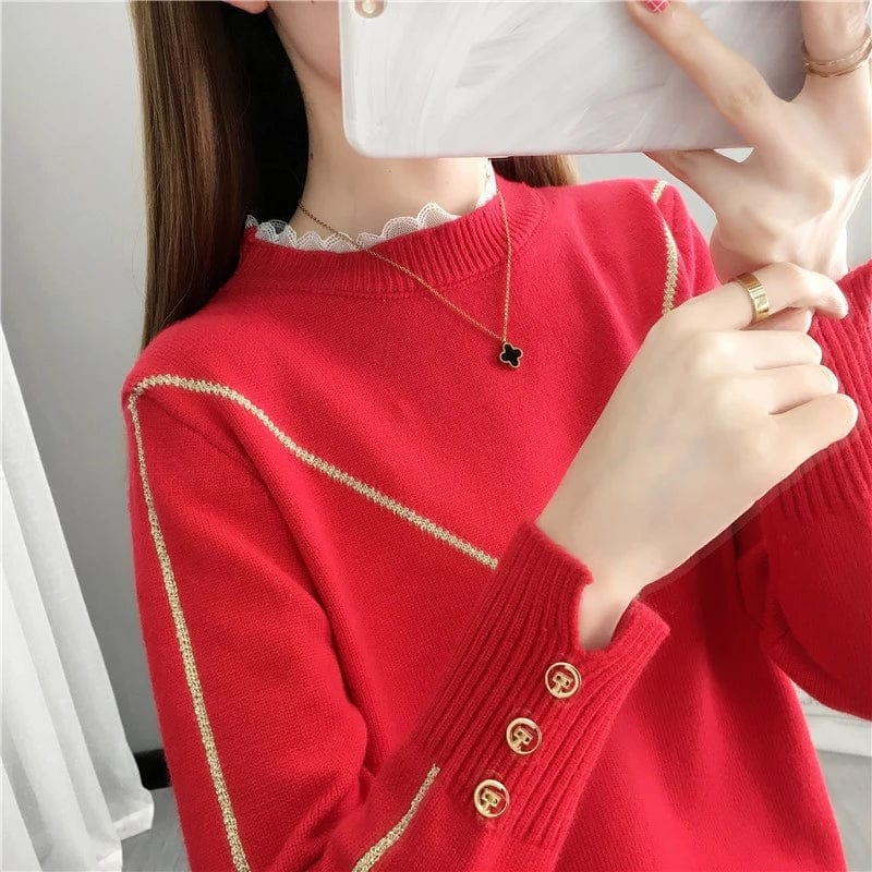 S / 4 Turtleneck Sweater Women 2022 Autumn Winter Long Sleeve Pullovers Sweaters Female Knitted Tops Jumper Ladies Casual