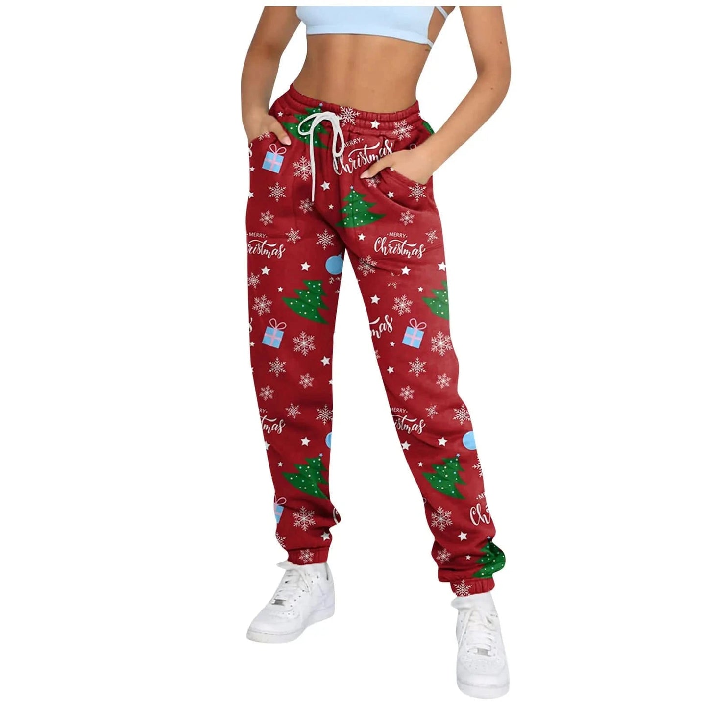 S / 6 2023 Custom Christmas New Sports Jogger Pant hot sale women joggers pants
