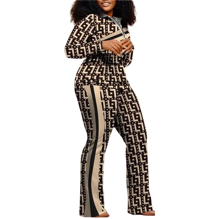 S / 7 kc Printed Fashion women's clothing 2-piece set new