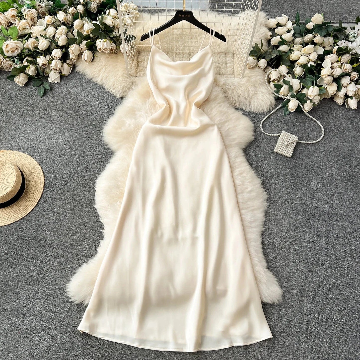 S / apricot Summer Trending Products New Arrivals Women's Sleeveless V-neck Casual Cross