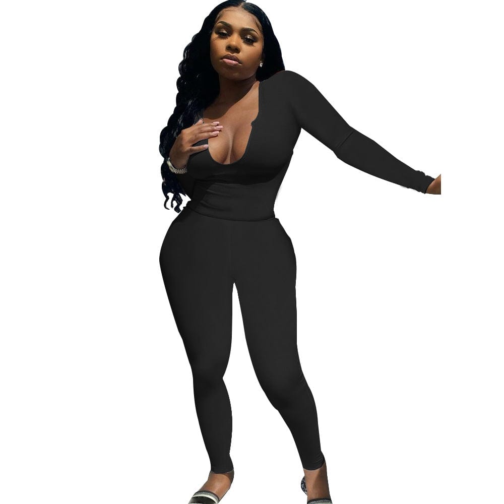 S / black Fall 2022 Women Clothes Two Piece Pant Set New Market Women Casual Short Sleeve 2 Piece Set