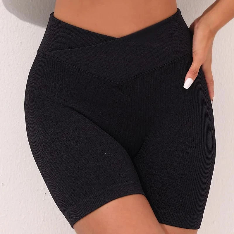 S / Black short Wholesale workout clothes athletic activewear sets for women seamless gym sport fitness yoga wear