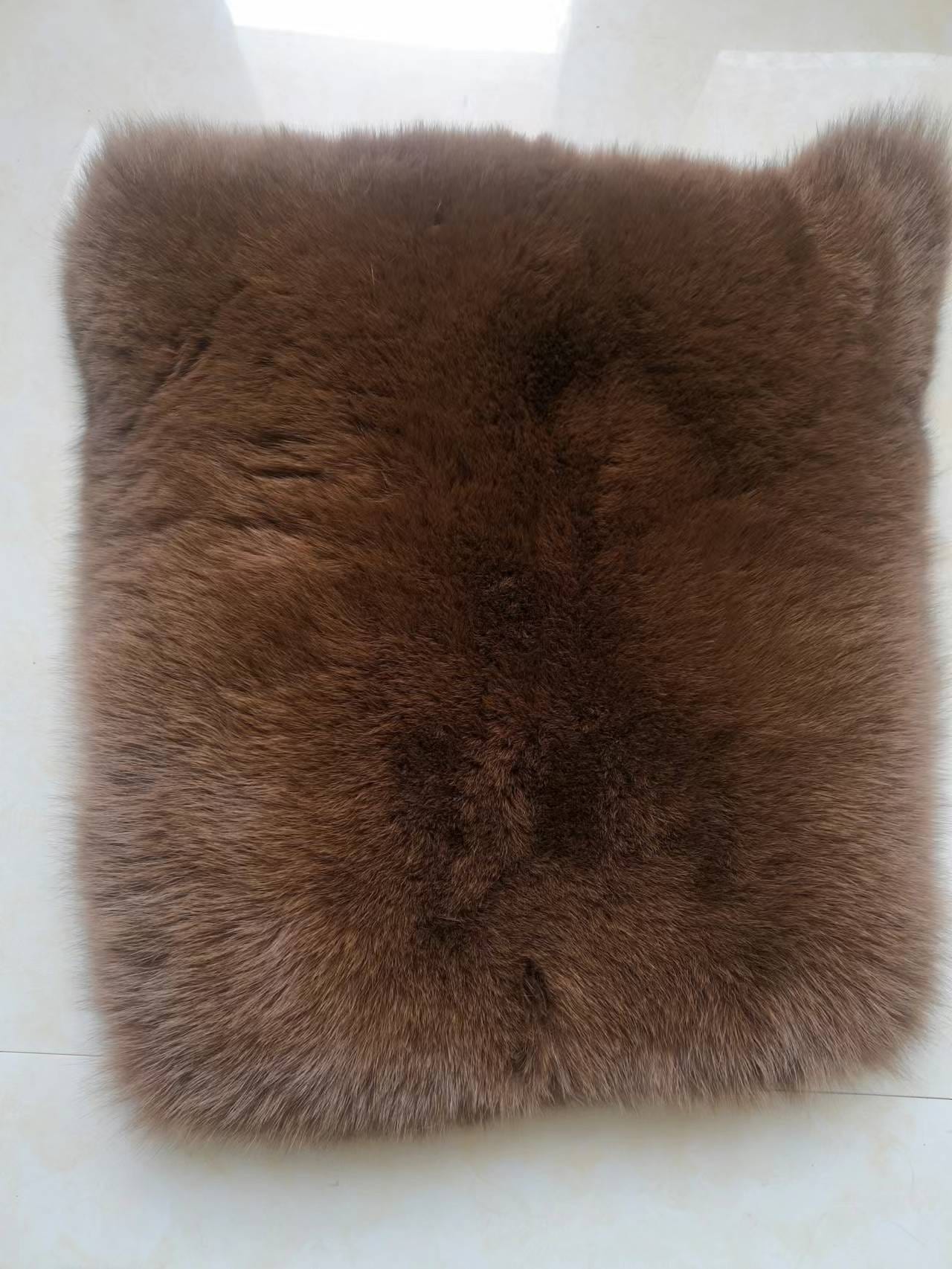 S / color17 2022Classic Design European Hooded Fashion Real Fox Fur Long Coat