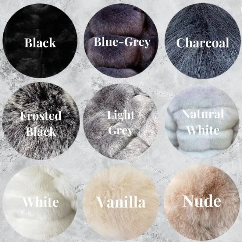 S / customlize3 Women Fur Coat Hooded Crop Solid Thick zipper Fashion Women Short Length Regular From S-XXXXXXXXL  8XL  Plus Size  Woman Jacket