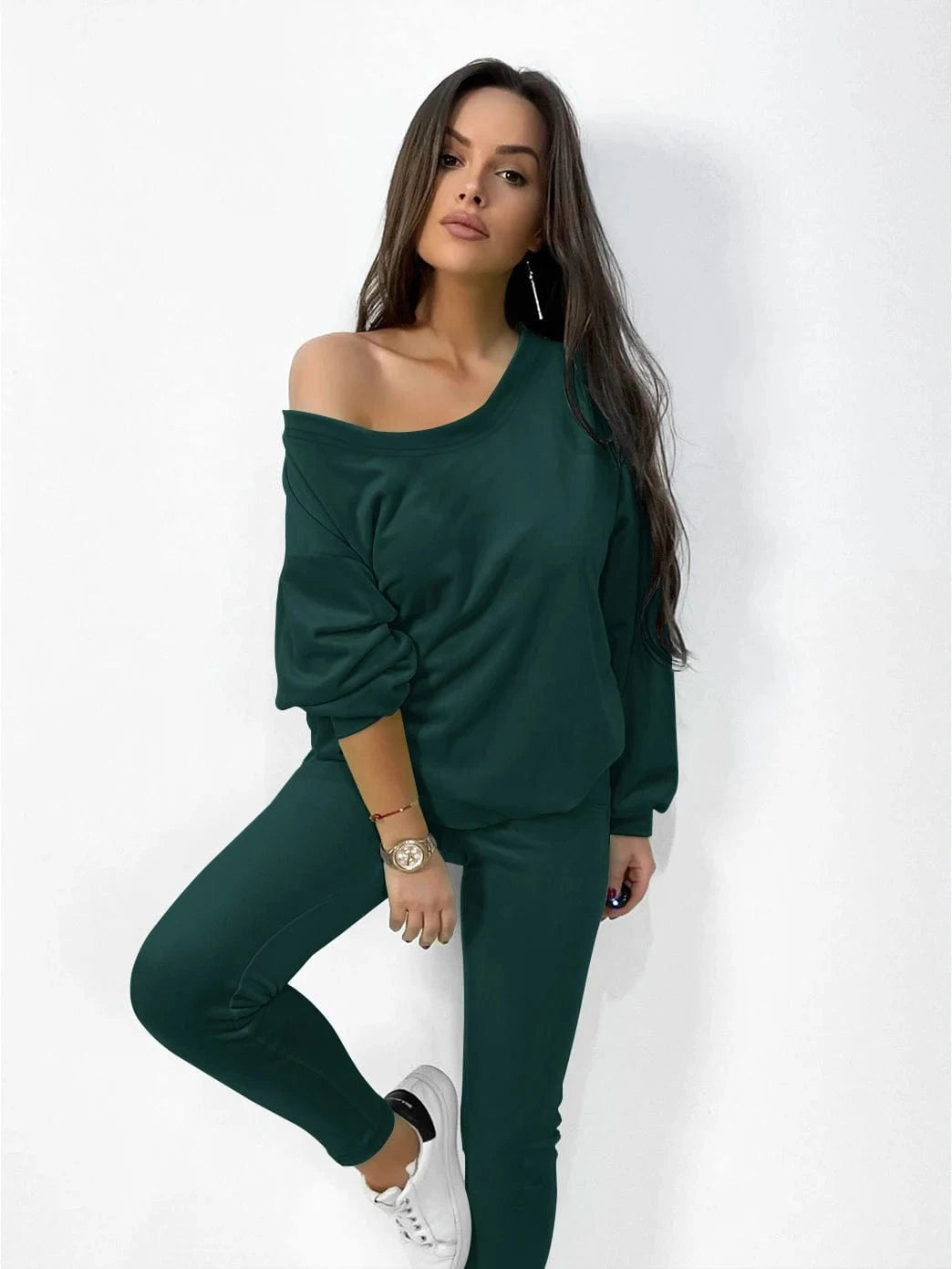 S / EZF026 High Quality Pant Set Clothing 2 Piece Fall 2023 Suits Set For Women