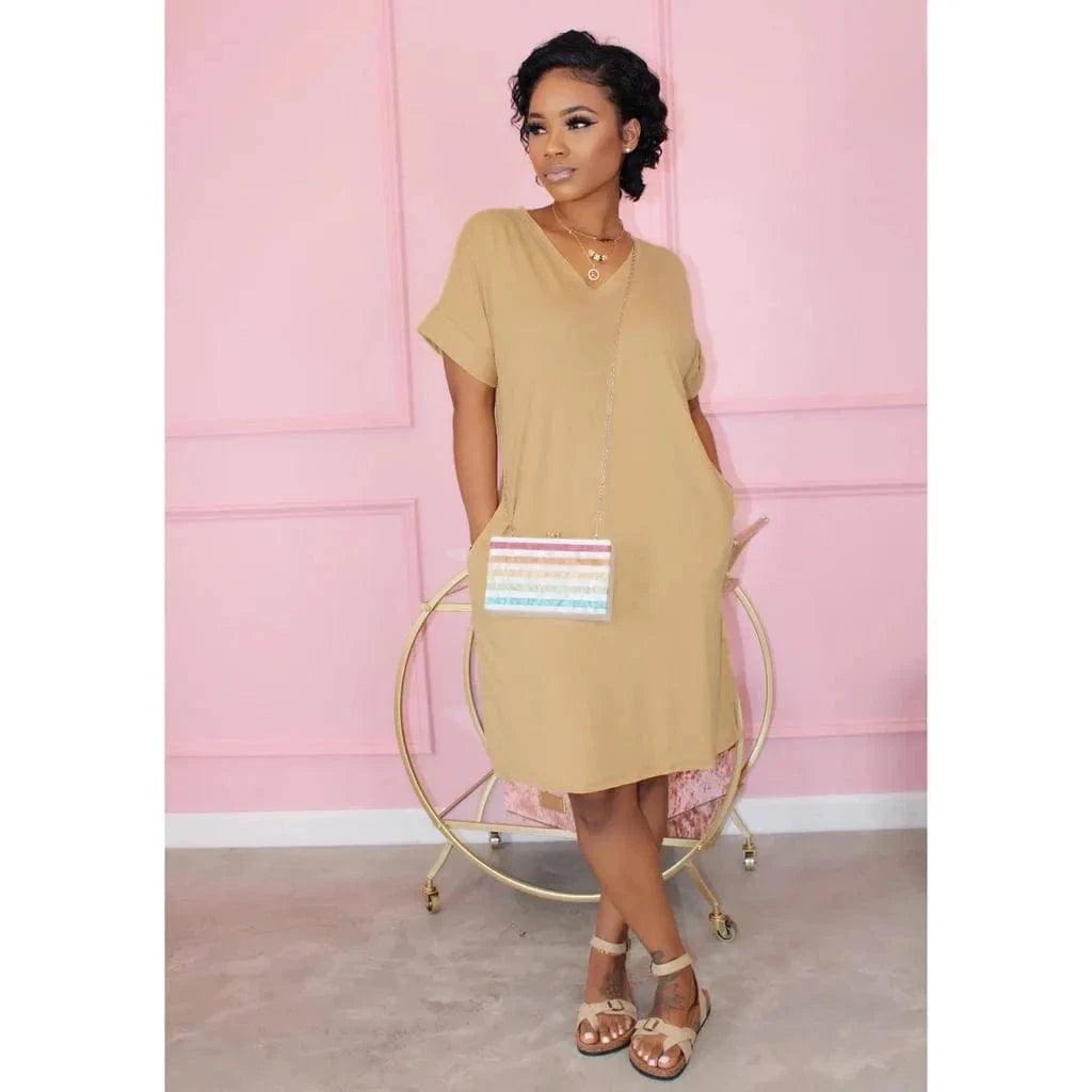 S / Khaki Women's skirt