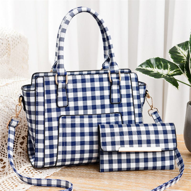 S / plaid blue New womens bags 2022 comfortable and beautiful handbags handbag large and light capacity hand bag handbags16324
