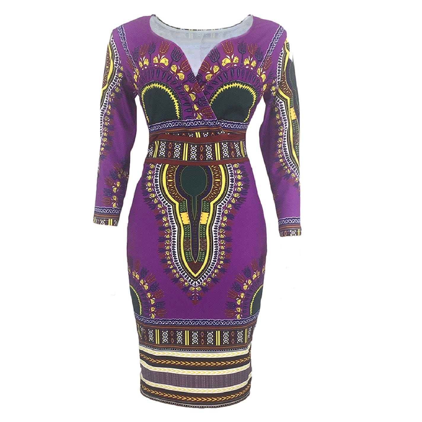 S / Purple Boutique Women's Clothing Spring Summer Hot Sale Sexy Fashion Digital Print Dress