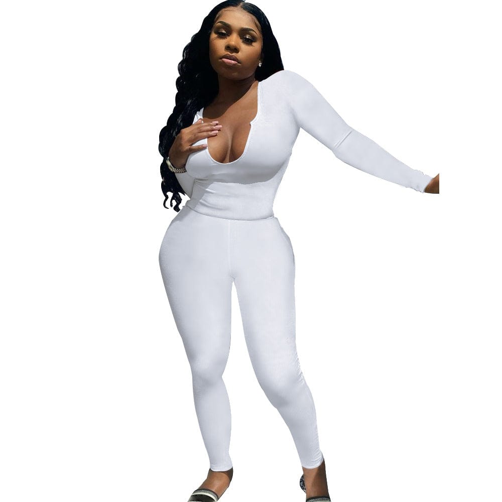 S / White Fall 2022 Women Clothes Two Piece Pant Set New Market Women Casual Short Sleeve 2 Piece Set