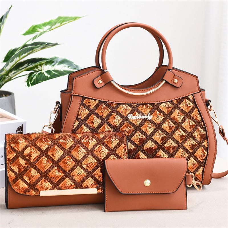 S / Yellow earth New womens bags 2022 comfortable and beautiful handbags handbag large and light capacity hand bag handbags16319