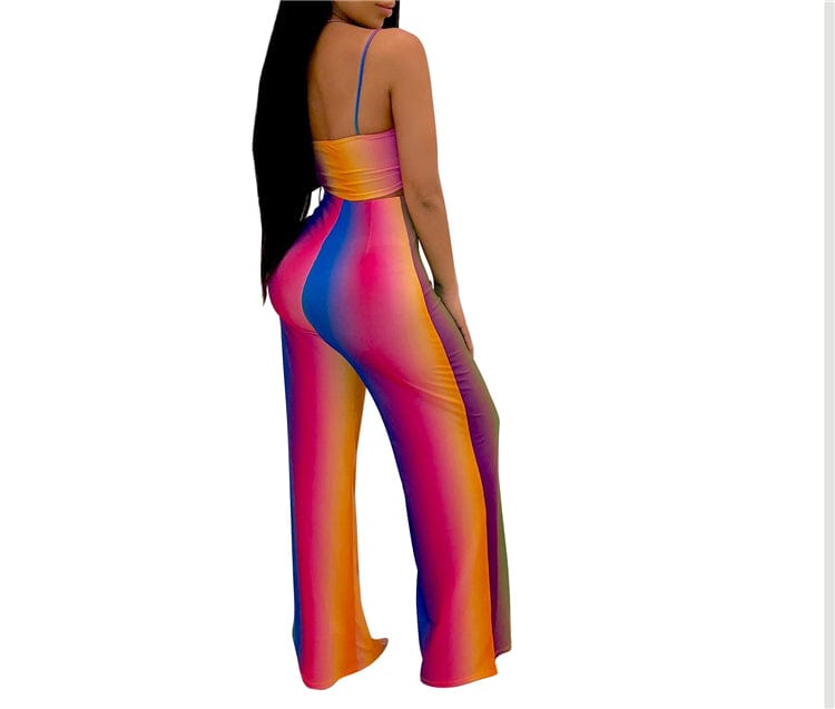 S1183  women sexy summer clothes 2 piece club outfit ladies long pant and bra