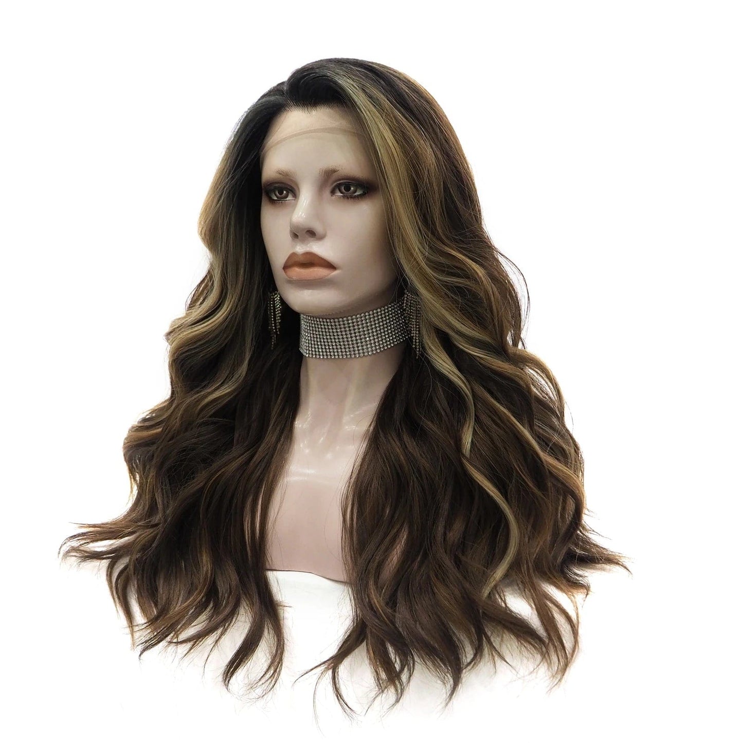 S3-2003-raise Celebrity Synthetic Wigs Short Natural Color Wig Wavy  Wigs for Women  Ombre Cosplay Hair