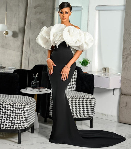 S4726F  2023  new High Quality custom tube top  trailing super fairy plus size  party dresses women evening elegance