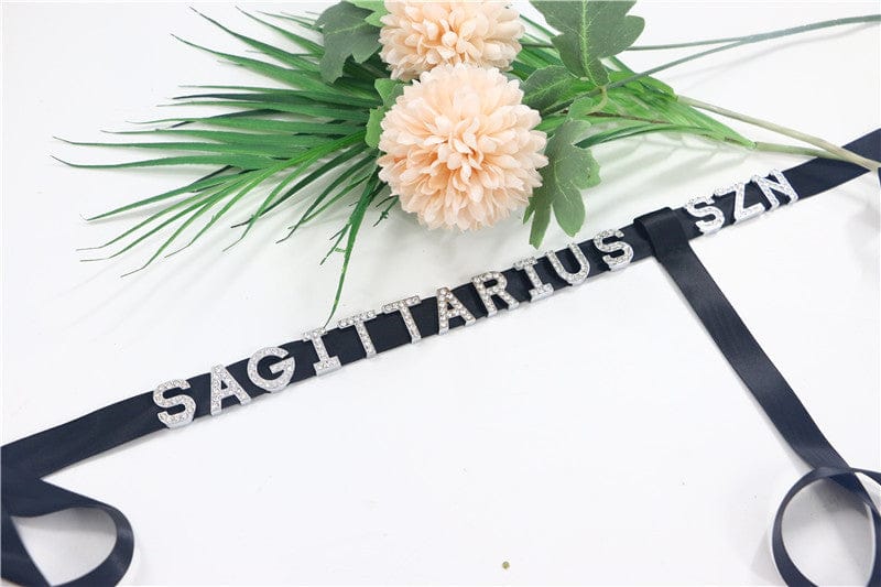 Sagittarius-3561 Punk Simple Letter Multi Layer Sexy Bing Butterfly Waist Chain Crystal Belly Chain Women Summer Beach Bikini body chain