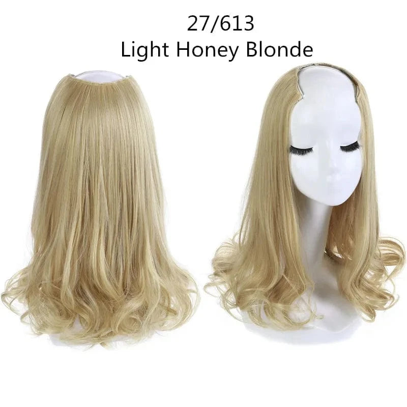 SARLA Wholesale China Best Wigs Cheap With Lowest Price Synthetic Fiber Short Invisible Curly Hair Clip Upart Wigs Extensions