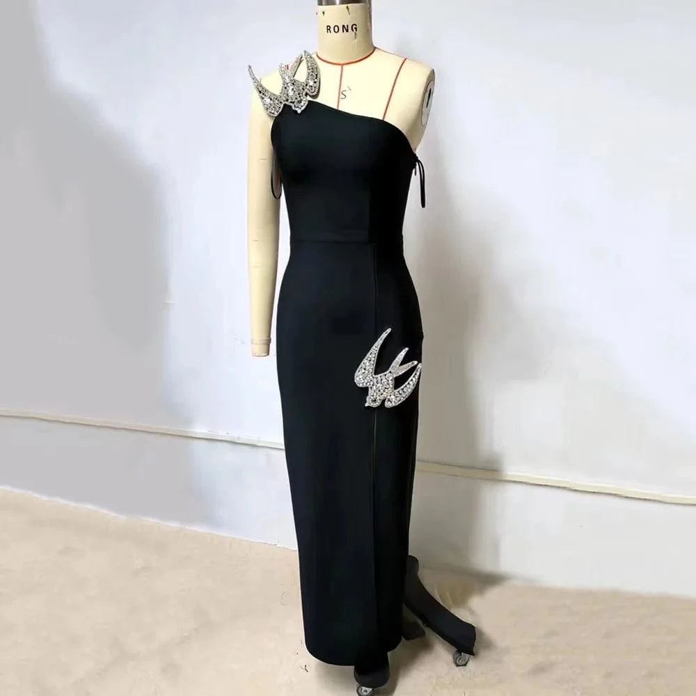 SB2652 Kimshein High Quality Bodycon Dresses Crystal Evening Party Dress Bandage Dresses For Women