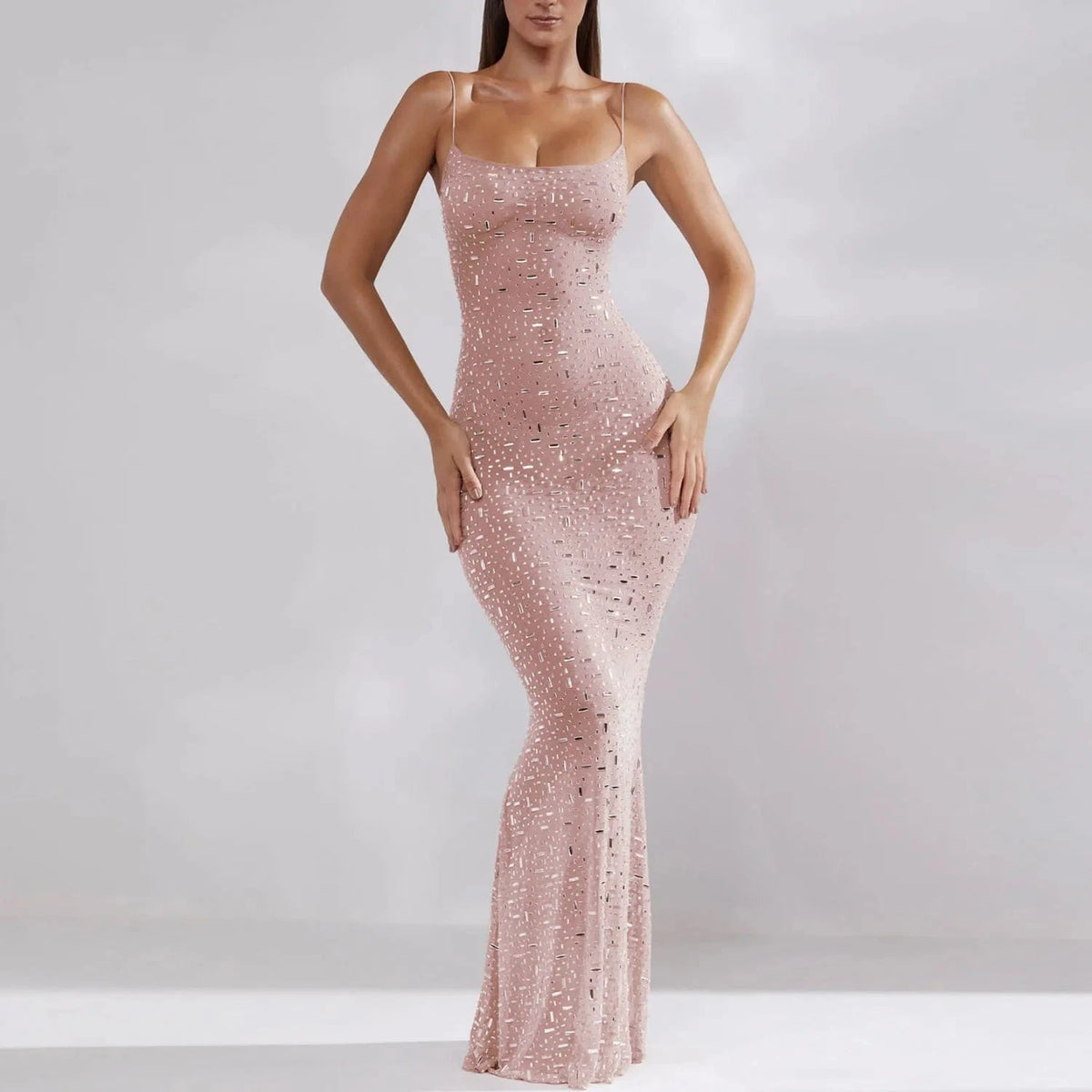 sexy Ladies formal bling sequin sexy beaded mermaid prom dresses 2023 evening gowns sexy