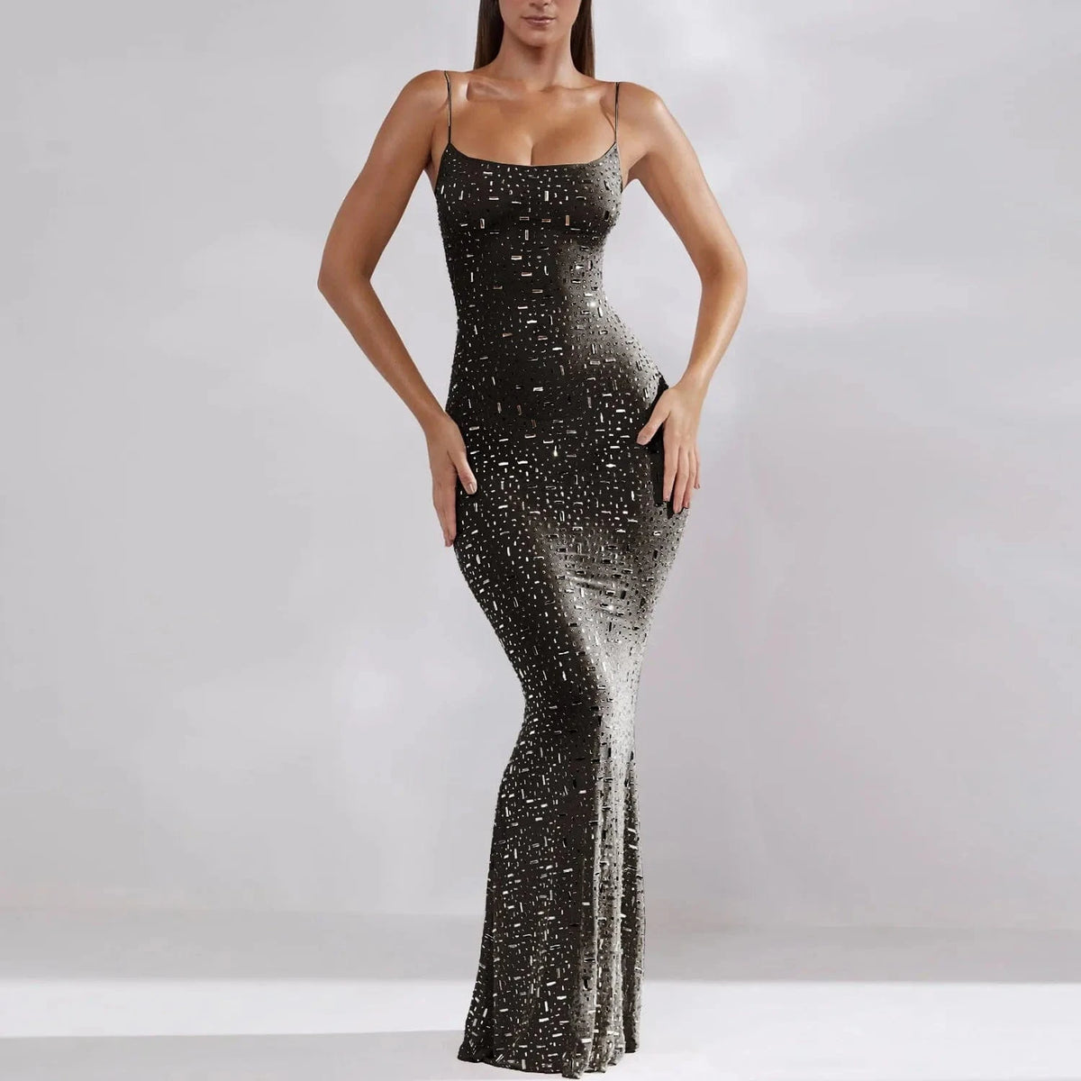sexy Ladies formal bling sequin sexy beaded mermaid prom dresses 2023 evening gowns sexy