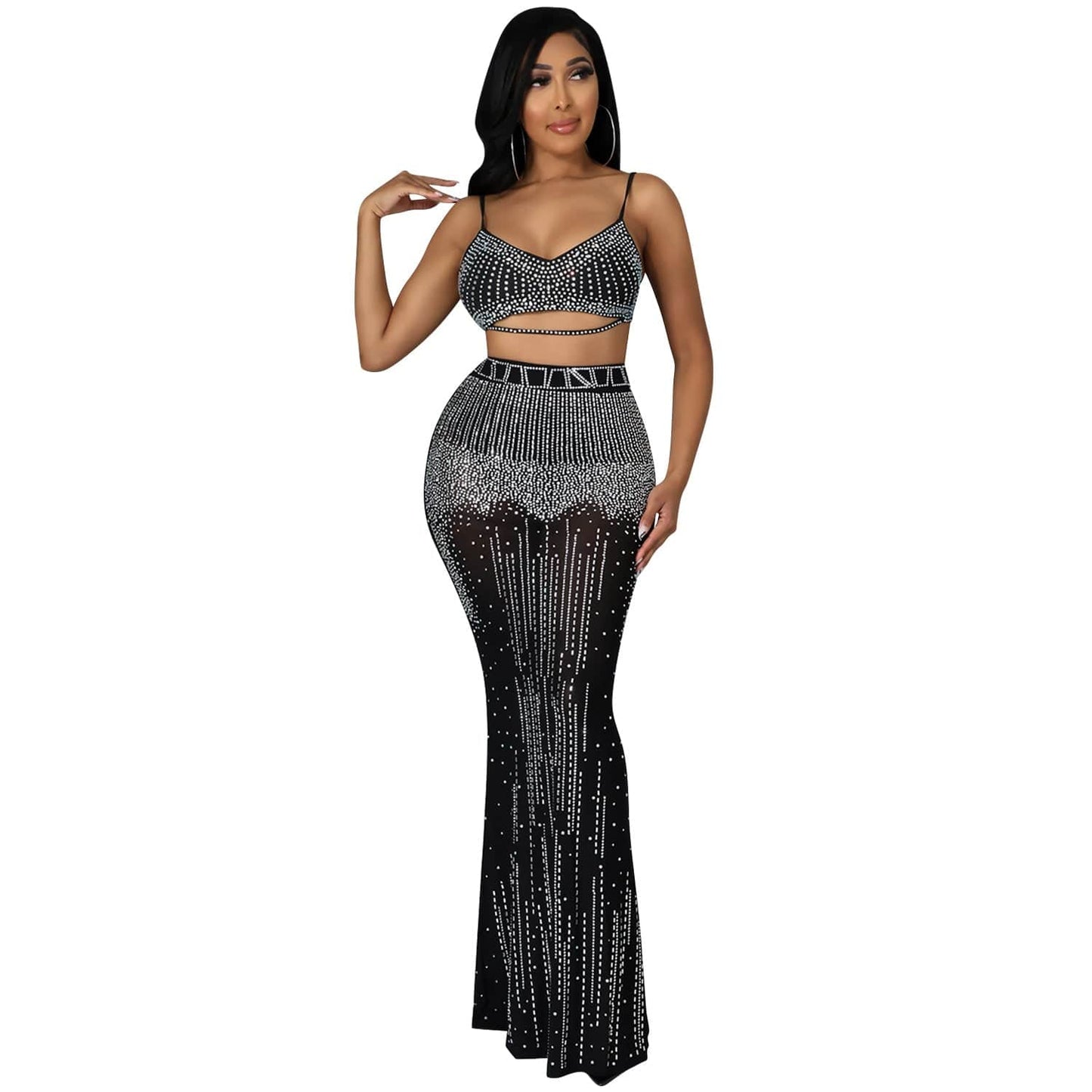 sexy S / black 2022 summer women clothing casual dress prom dresses party maxi sequin evening casual dresses