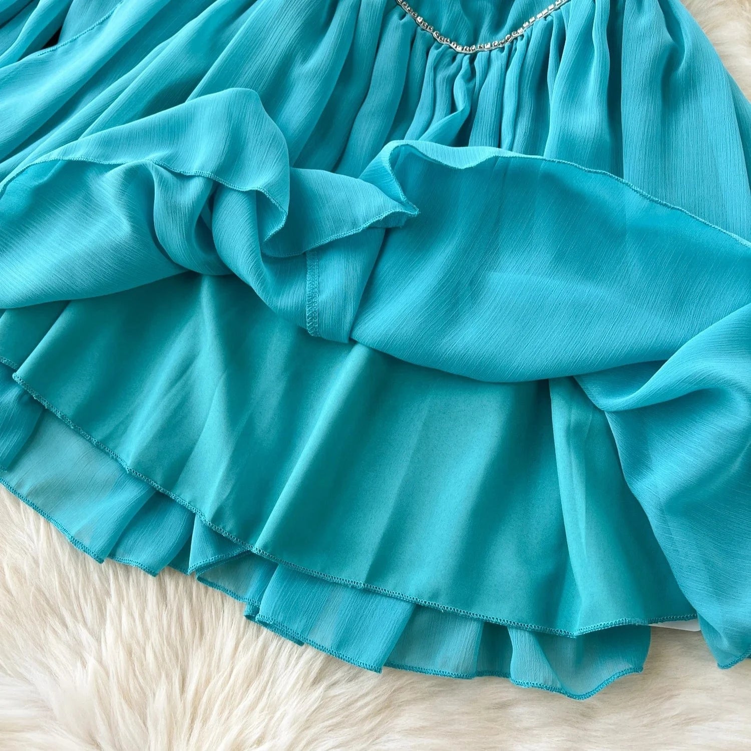 Sexy Strapless Pleated Midi Dress For Women Sleeveless Empire Lace Vestidos Ladies Elegant Dresses Clothes Women