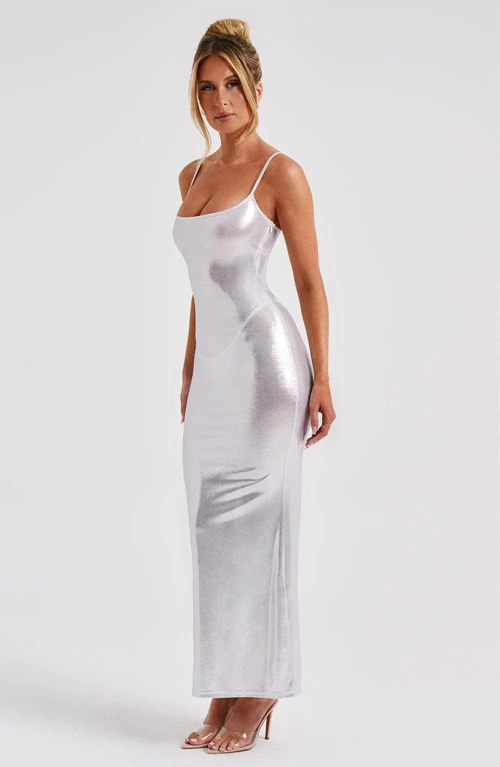 sexy Womens's prom dresses long spaghetti strap bandage dresses for ladies
