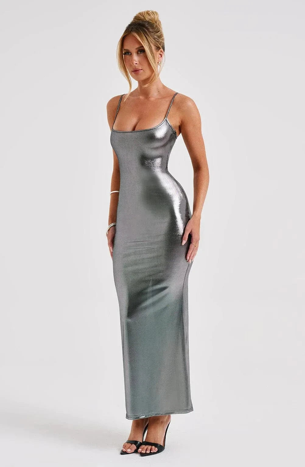 sexy Womens's prom dresses long spaghetti strap bandage dresses for ladies
