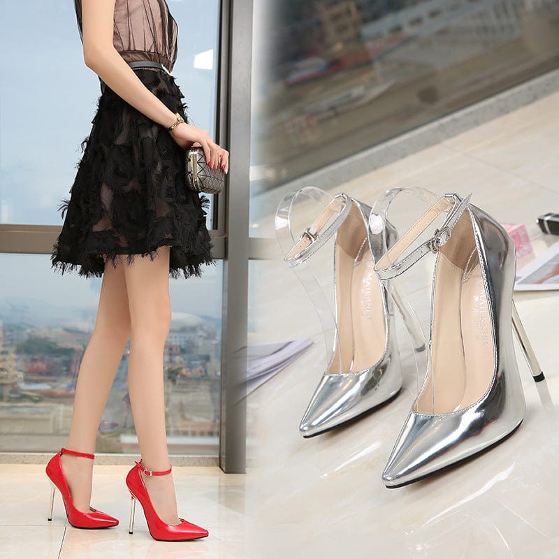 sh11441a Sandalias Chaussure Femme Fancy Office Wear 2023 Heels For Women and Ladies Pumps Sexy 13cm Pencil Stilettos