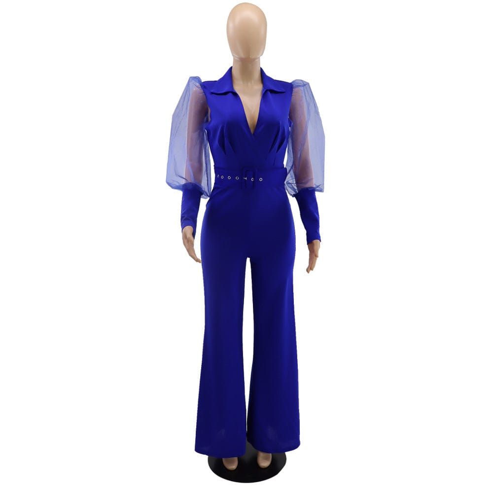 Sharee New Arrival 2023 Fall Women Clothing Customized Logo Sexy Mesh Jumpsuit And Romper