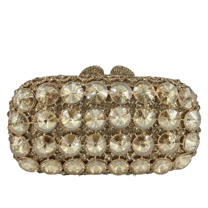 Shinny Giant Diamond Women Evening Bags Wedding Bridal Crystal Clutches For Ladies Handbags Party Rhinestone Dinner Purse