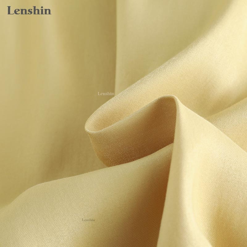 Shiny Fabric Shirts for Women V-neck Blouse with Bow Work Wear Office Lady Female Tops Chemise Loose style