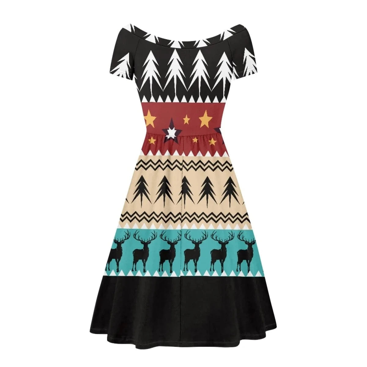 Simple Custom African Printing Women's Floral Summer Midi Dress Vintage Evening Dresses Women Lady Elegant Party Luxurious 2023