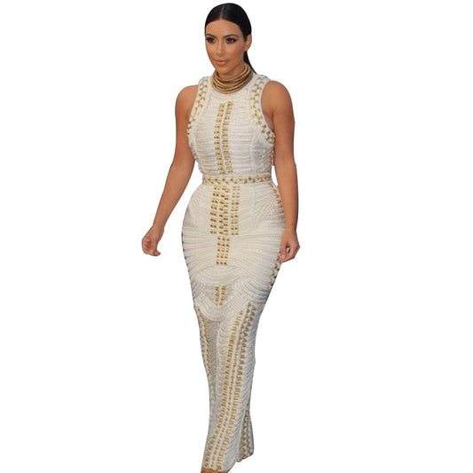 Simple Evening Dress Sexy Women Evening Dress Excellent Material Good Quality Sleeveless Fashion Casual Dresses Sexy & Club