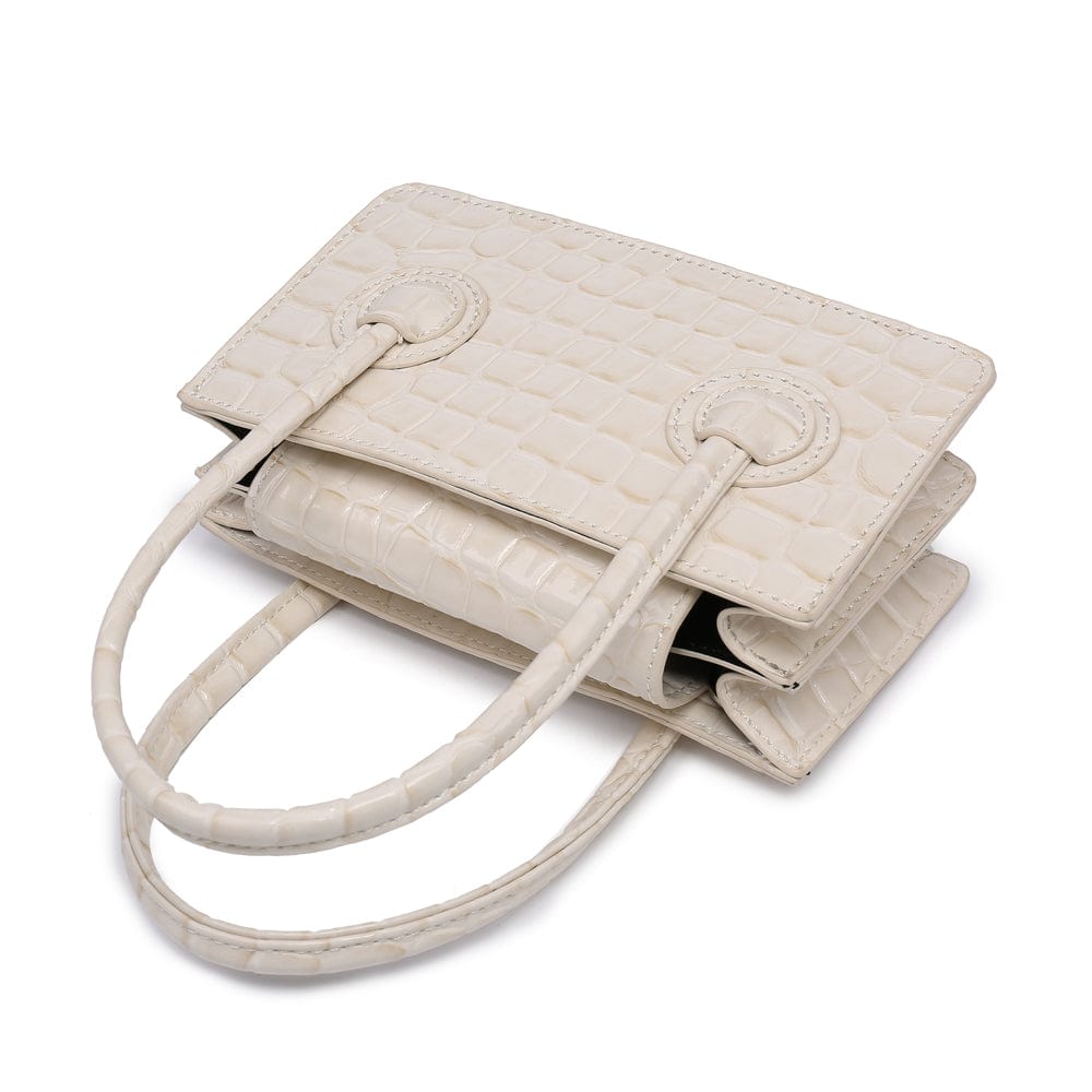 Simple Fashion Bags Women Bag Fashion Ladies Crocodile Flap Bag Designer Ladies Crocodile Grain Crocodille Grain Leather Leopard